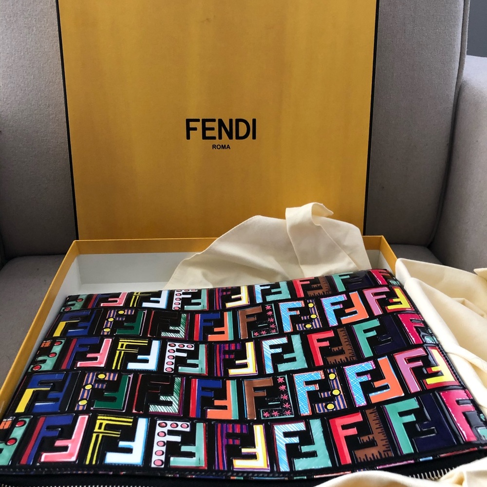 Fendi Fun Fair Clutch from SS18